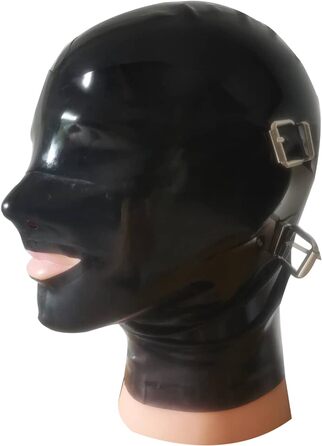 Латексна маска, гумовий дildo, SM-фетиш, плуг для пеніса, бондж, маска для рольових ігор