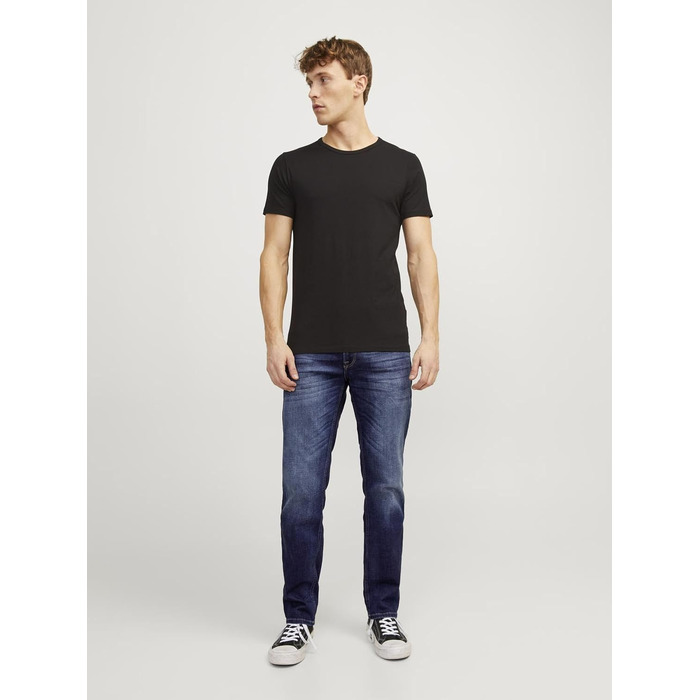 Чоловічі джинси Jack & Jones JJICLARK Regular Fit, синій денім, 36W / 34L