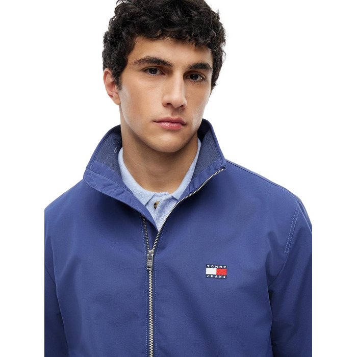 Чоловіча куртка Tommy Jeans TJM Essentia синього кольору (Blue Storm), розмір M