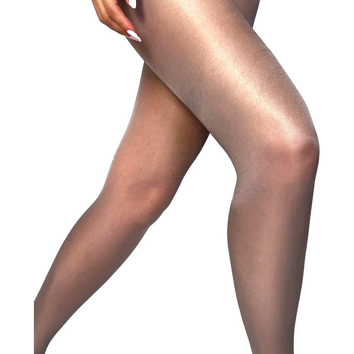 Штрипки жіночі Mia Marutti Sivia, 20 den, блискучі сірі (M)