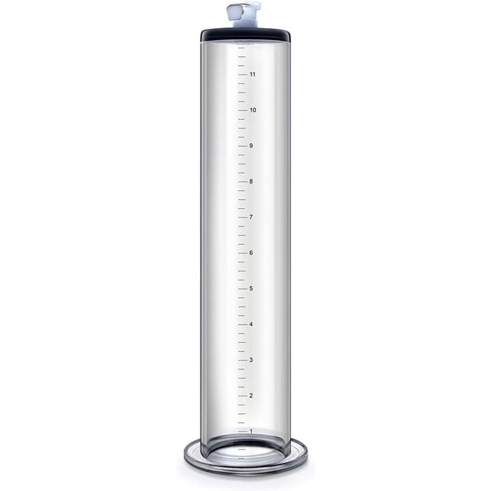 Аксесуари для пеніс-помпи LZYLWC з лазерним гравіюванням розмірів - комплект для апгрейду та заміни, циліндр пеніс-помпи з акрилу для збільшення та ерекції пеніса (A/9 * 1.75inch)