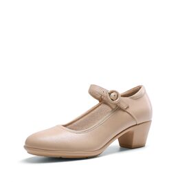 Жіночі туфлі-човники Dream Pairs із закритим носком, бежевий колір (Nude), розмір 40.5 EU