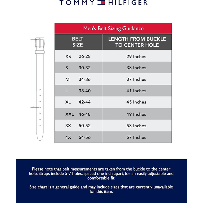 Двосторонній шкіряний ремінь Tommy Hilfiger Adaptive для чоловіків, коричневий/чорний, розмір 30