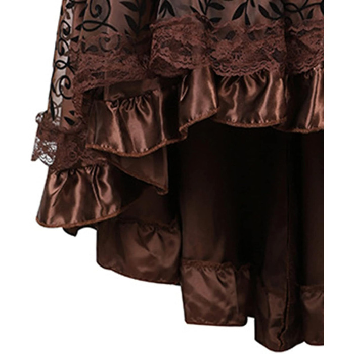 Жіноче корсетне бюстгальтер (корсет) великих розмірів, готичний стиль, вінтаж, чорний, розмір L