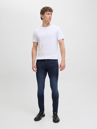 Чоловіча джинсова куртка JACK & JONES Casual синього кольору, Denim