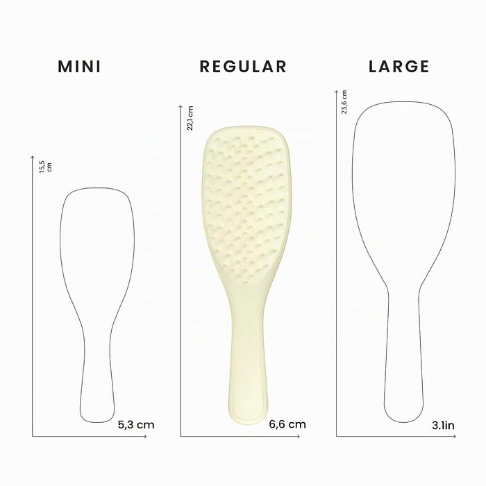 Гребінець-розчісувач Tangle Teezer Ultimate Detangler для вологого та сухого волосся, Chamille — для дбайливого розплутування та запобігання ламкості