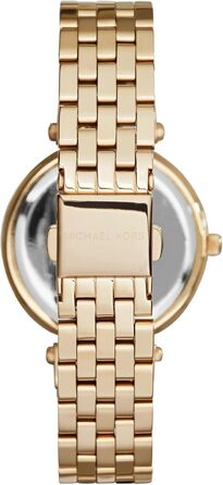 Жіночий годинник Michael Kors Darci: кварцовий механізм, сталевий браслет, золотистий колір з блискітками (33 мм)