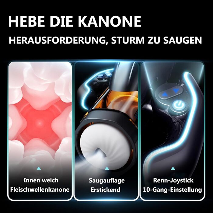 Вібратор для чоловіків з регулюванням інтенсивності та телескопічним дизайном – сексуальна іграшка для чоловіків