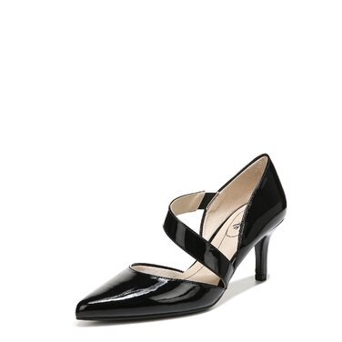 Жіночі туфлі-човники LifeStride Suki Pump, чорний лак, розмір 40 EU (Wide/Широка колодка)