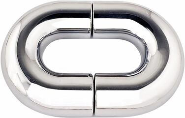 Сталевий магнітний кільце для пеніса, сталевий кок-рінг, кільце для яєчок, чоловічий металевий аксесуар для БДСМ, іграшка для сексуального рабства, розтягування, CBT, SM.