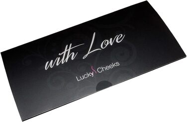 Маска для очей Lucky Cheeks Queen of Love - Чорний/Золотий колір