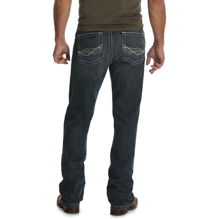 Чоловічі джинси Wrangler 20X No. 42 Vintage Bootcut Stretch, колір Glasgow, розмір 32W/34L