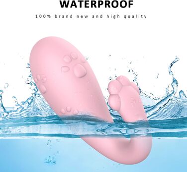 Вібратор для жінок з Bluetooth, пульсація, 8 частот, дистанційне керування, силікон, для пар (рожевий)