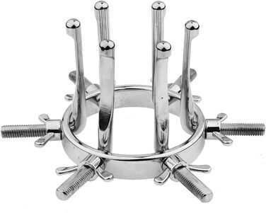 Анальний дилататор металевий для жінок та чоловіків - набір для анального сексу та дослідження, спекулум, експандер