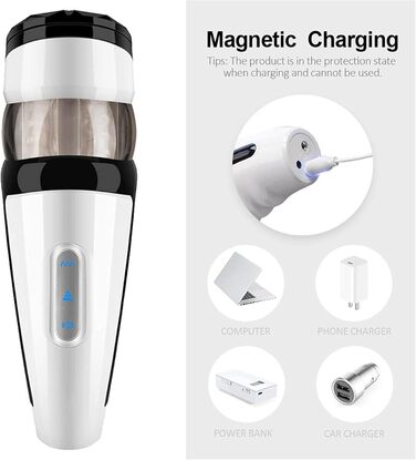 Електричний мастурбатор для чоловіків: чаша з 5 телескопічними функціями та 10 режимами вібрації. Автоматичний стимулятор пеніса, секс-іграшка для чоловіків