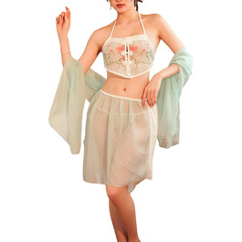 Костюм для косплею SINROYEE: сервісниця, кішка, єгипетський/китайський стиль | Halloween