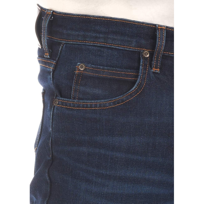 Чоловічі джинси Lee Denver Stretch Bootcut темно-синього кольору Elko, розмір 33W/32L