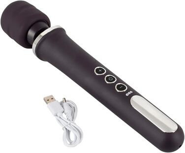 Масажний стрижень ORION 'Power Wand' - інтенсивний масажний стрижень для жінок та чоловіків, 10 режимів вібрації, 5 швидкостей, фіолетовий