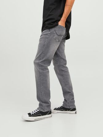 Чоловічі джинси Jack & Jones Slim Fit JJIGLENN JJORIGINAL SQ 330 NOOS, чорні (33W / 30L)