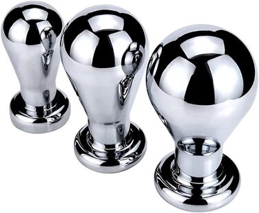 Анальний плагін JudeCP з кристалом, метал, S/M/L (4/5.2/6.2 см), для новачків, жінок, чоловіків, пар