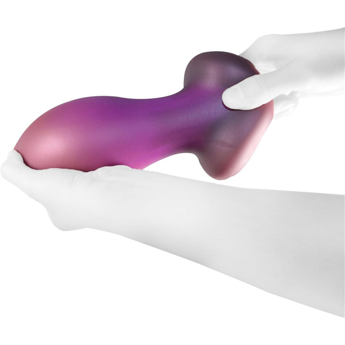 Анальний плагін Hrekssi 6 з м'якого силікону - великий анальний розширювач з присоскою, масажер простати, для чоловіків та жінок