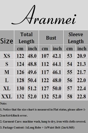 Шовковий халат Aranmei для жінок: довгий, з V-подібним вирізом, 3/4 рукава, нічний халат, халат для сну, кімоно, чорний, з мереживом