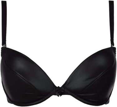 Axami Push-Up бюстгальтер з латексу, чорний, 75B