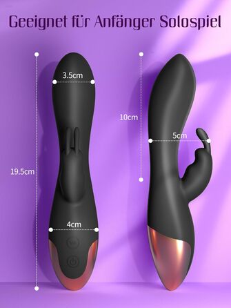 Вібратор для жінок: набір сексуальних іграшок з 10 режимами, кліторальний ділдо, G-spot вібратор, чорний колір