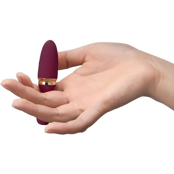 AMORELIE Flirt – Вібратор для пальців | Водонепроникний | З м'якого силікону, Червоний