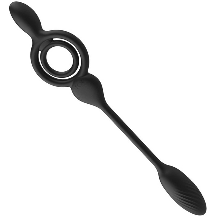 Масажер для чоловіків 4-в-1: кільце-стимулятор, масажер простати, анальні кулі, G-spot масажер. Іграшки для дорослих, для пар