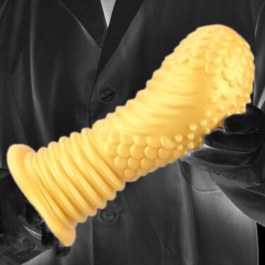 Анальний дилататор Jixaxe Golden Silicone XXL з присоскою – для чоловіків та жінок