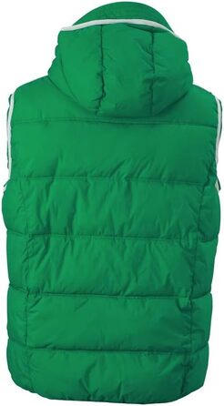 Чоловічий жилет James Nicholson Maritim багатоколірний (Navy/White), розмір L-XXL, зелений