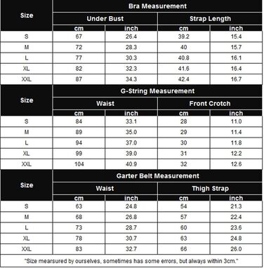Avidlove Комплект сексуальної білизни для жінок: бюстгальтер з пуш-ап, трусики, бретельки, сліп, чорний