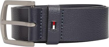 Чоловічий шкіряний ремінь Tommy Hilfiger (90, Space Blue)