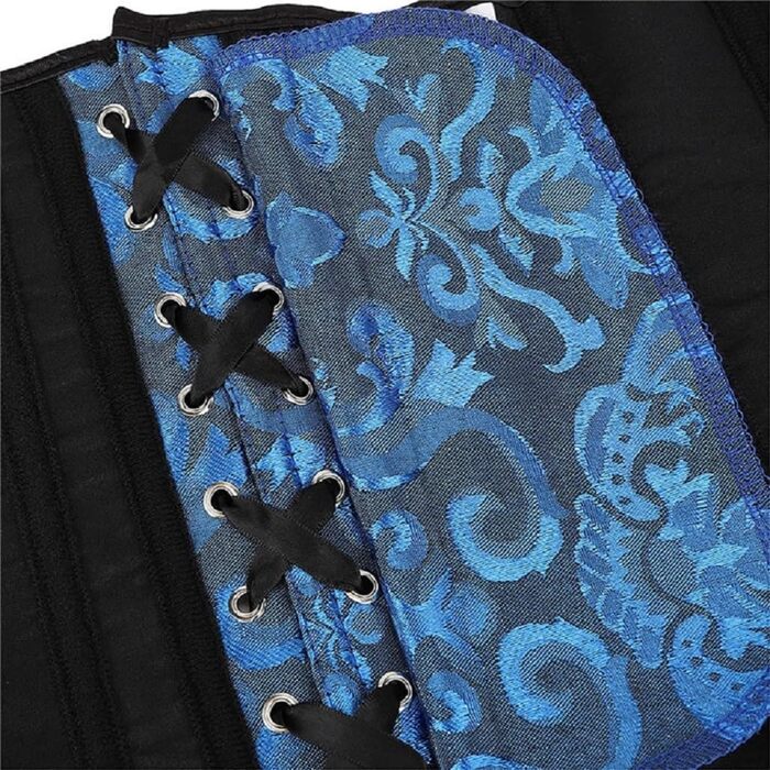 Корсет для повних грудей KUOSE, корсет для живота, топ великих розмірів, чорний та темно-синій