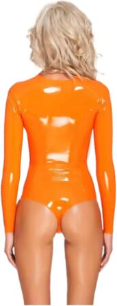 Штани з латексу Gaylop: спортивний костюм, комбінезон з латексу, чорний XL, 0.4 мм