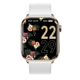 Смарт-годинник Ice-Watch ICE smart 2.0, силіконовий ремінець, дисплей 1,96 дюйма, колір Rose Gold & White