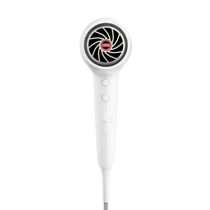Фен для волосся Philips 5000 Series BHD500/00 з технологією ThermoShield, іонізацією, 2100 Вт, білий, з вузьким соплом та дифузором для об'єму