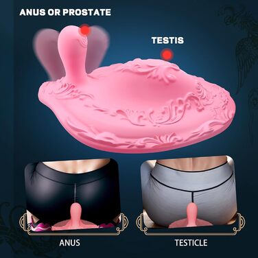 Vibrating Egg PINTLE з пультом дистанційного керування для жінок - 12 режимів, стимулятор G-точки, кліторальний вібратор