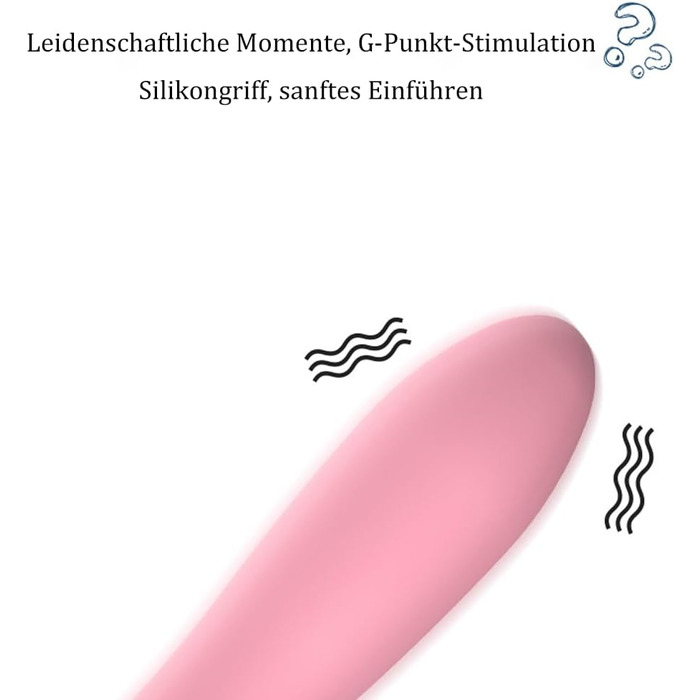 Масажер вібраційний Jpscor для жінок, 2-в-1, електричний, 10 режимів, для дорослих
