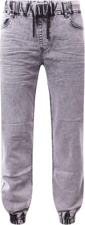 Чоловічі джинсові джогери Reslad Slim Fit RS-2073, сірі (розмір M)