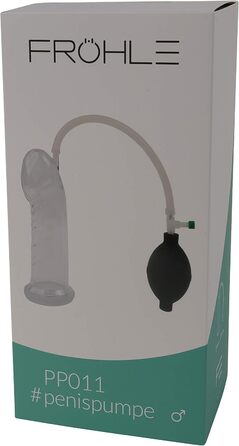 Анатомічна помпа для еректильної дисфункції Fröhle PP011 Comfort-Fit (1 шт.)