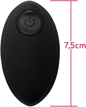 Вібратор-пробка з вібрацією для чоловіків, жінок або пар - Стимуляція простати або ануса - Іграшка для дорослих з дистанційним керуванням - Виготовлена з силікону
