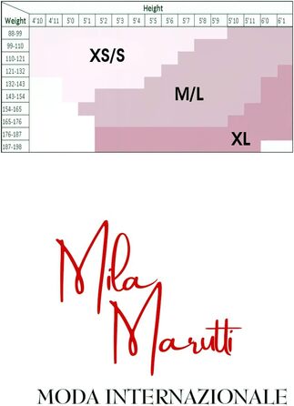 Чорні панчохи до стегон Mila Marutti для жінок, розмір M-L, виготовлено в ЄС