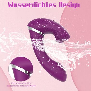 Вібратор G-Punkt 3 в 1: тихий, потужний, з 7 режимів та функцією імпульсу. Іграшка для дорослих з силікону для жінок та пар.