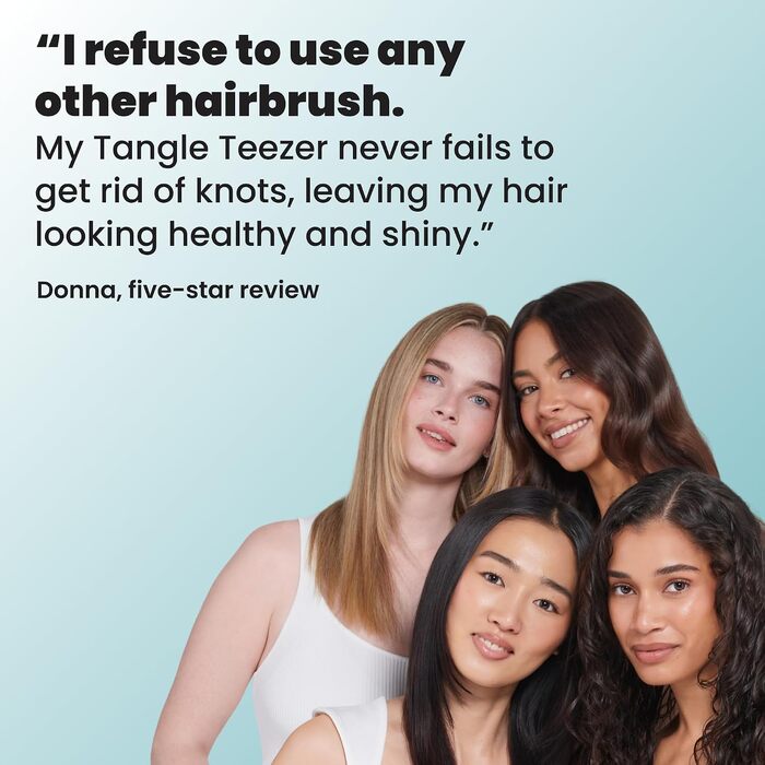 Щітка для волосся Tangle Teezer Ultimate Detangler для вологого та сухого волосся всіх типів, бірюзова