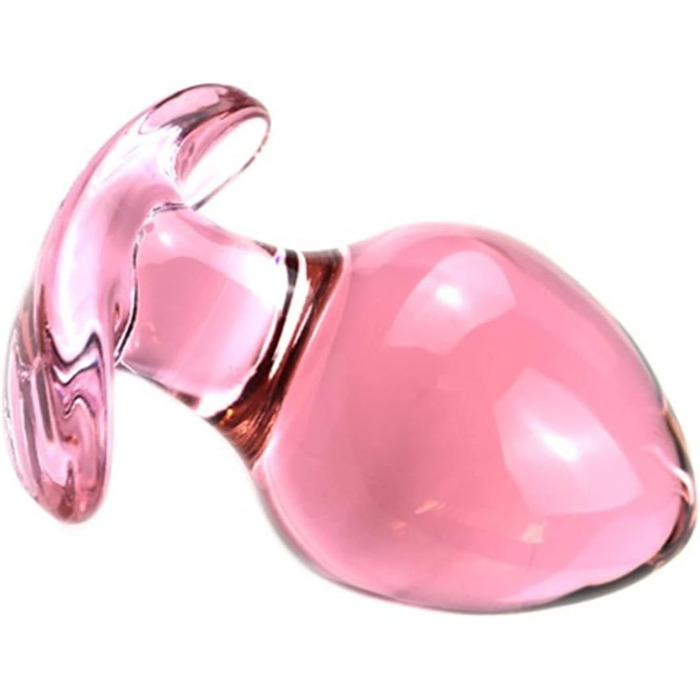 Скляний дилдо OnundOn Deluxe для ануса, стимулятор G-точки, Ø 6.6 см