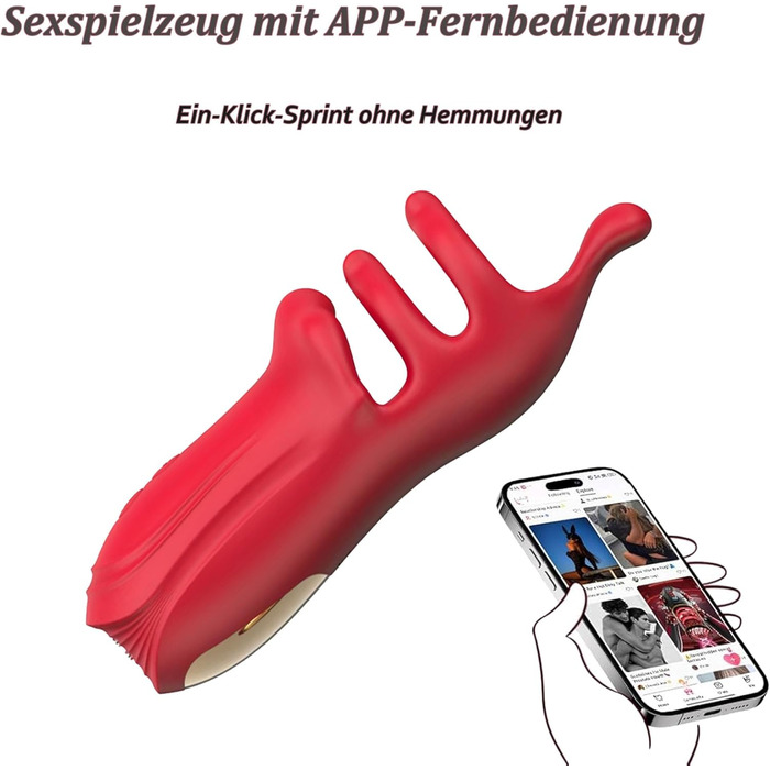 Мастурбатор для чоловіків з керуванням через додаток, 10 режимів вібрації, силікон