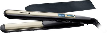 Випрямляч для волосся Remington Sleek & Curl S6500 з керамічним покриттям Ultra-Turmalin, LCD-дисплеєм, 150-230°C для випрямлення та створення локонів