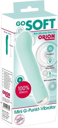 Вібратор ORION Mini - вібратор G-точки для жінок, 7 режимів, перезаряджається, блакитний